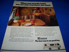 1979 ITASCA MOTOR HOME "WHEN YOU OWN THE.." ..1-PAGE ORIGINAL SALES AD.. (566AA)