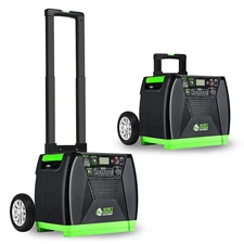 Nature's Generator Elite with Cart -3600w Solar and Wind Powered Generator 