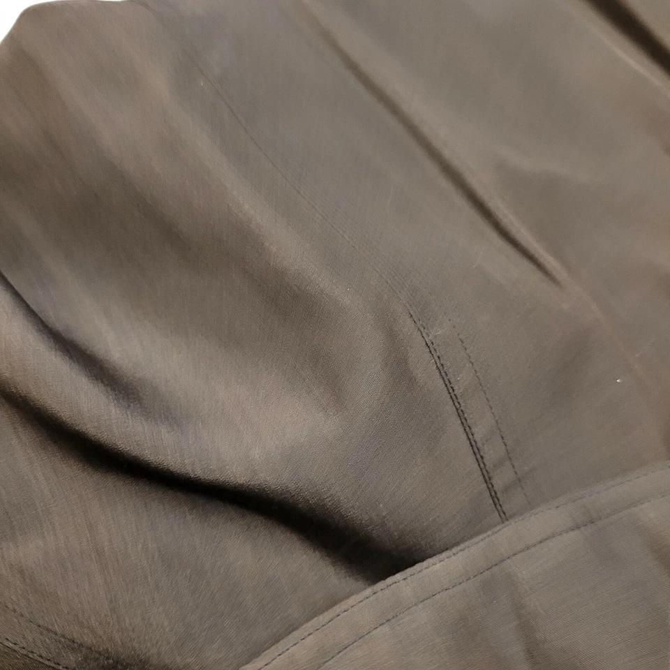 Abrigo de Colección Mujer LG/38 Elegante Seda Marrón Hecho en Japón Lloyds of Grand Rapids Foto 4 de 4