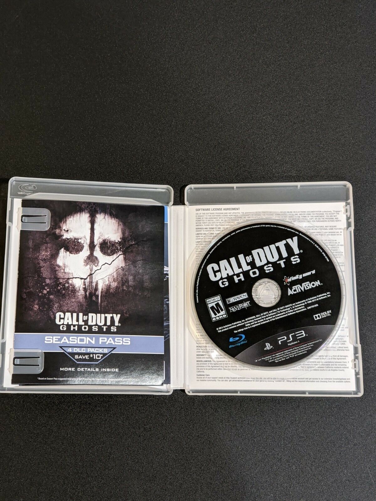 PS3 Game - Call of Duty Ghosts * PlayStation 3 Game - COD Ghosts