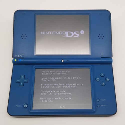 Nintendo DSi XL - Blau / Schwarz - Handheld Spielekonsole mit Stift & Spiel - Bild 4 von 12