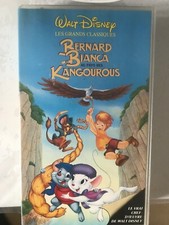 K7 VHS / CASSETTE VIDEO - DISNEY - BERNARD ET BIANCA AU PAYS DES KANGOUROUS -