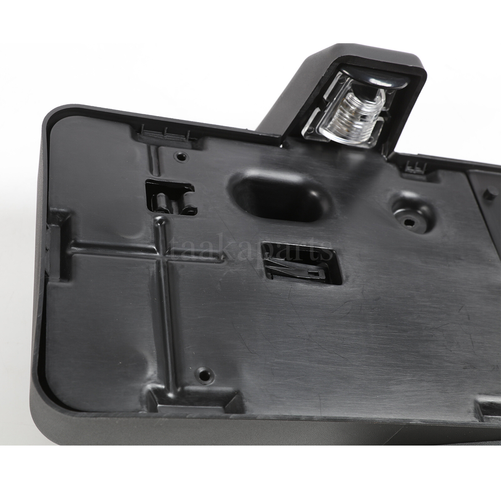 Fit For Jeep Wrangler JK JKU Rear License Plate Holder w/ Light Tag