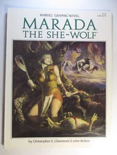 Marada The She-Wolf, John Bolton, Marvel Graphic Novel, VF/NM, 9.0, White Pages