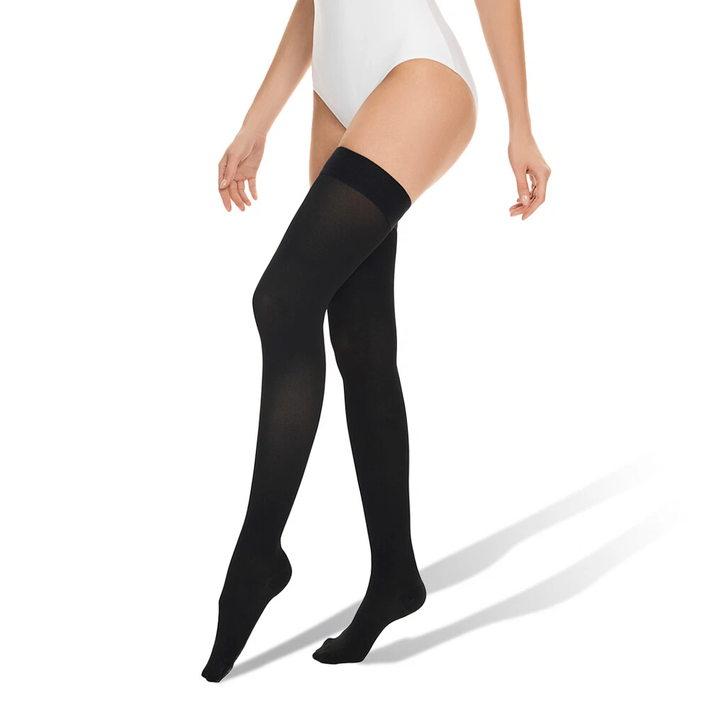 Support thigh top high stockings