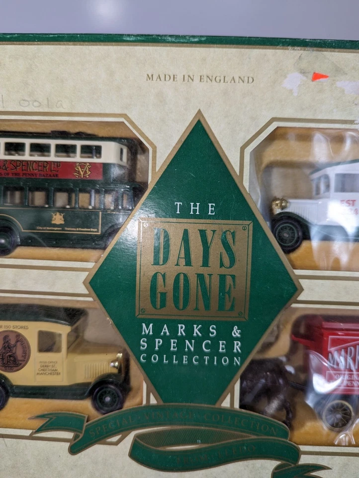 The Days Gone The Marks and Spencer Collection 4 Diecast Vehicle Set from Lledo - Image 4 of 4