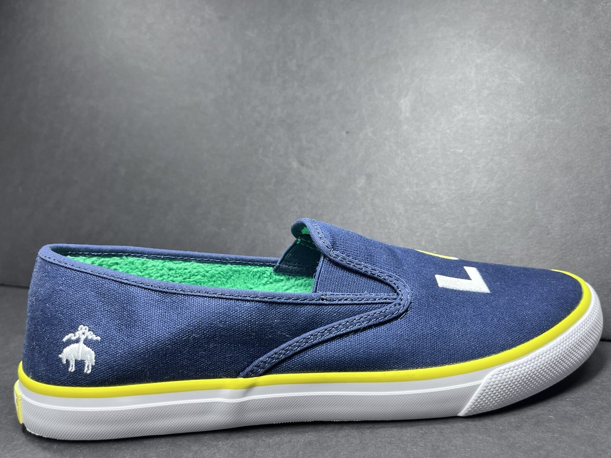 Sperry X Brooks Brothers 11 Top Sider Loafer Love Tennis Navy Slip On Men\'s Sperry X Brooks Brothers Top Sider Loafer “Love” Navy Slip  main image 3