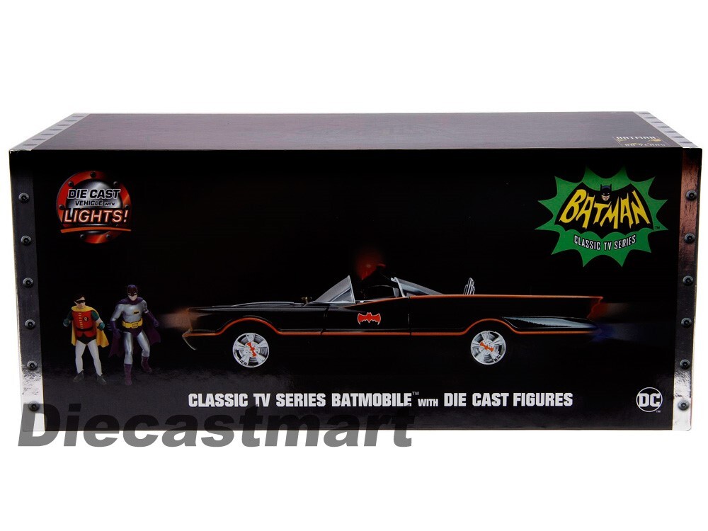 Jada 1:18 Classic TV Series 1966 Batmobile with Lights Jada 1:18 Classic TV Series 1966 Batmobile with Lights