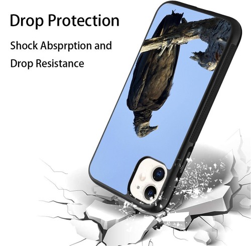 Mexican American vulture For iPhone SE XS XR Max 5 6 7 8 Plus Anti scratch Cover - Picture 24 of 25