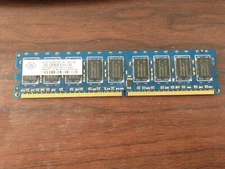 Nanya 2GB PC2-6400 DDR2-800MHz ECC Unbuffered CL6 240-Pin DIMM Memory