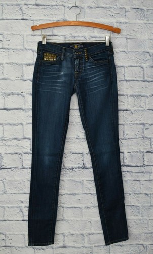 Lucky Brand Studded Charlie Skinny Blue 