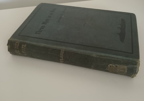 Threemen In A Boat By J.k.jerome. Early Edition (Rare 1889) - Picture 2 of 7