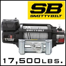 Smittybilt 97517 X2o Gen2 17500 Lb. Waterproof Wireless Steel Cable Winch