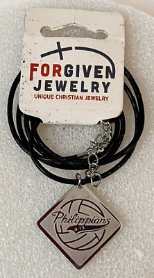Philippians 4:13 Forgiven Jewelry Christian - I Can Do All Things Through Christ