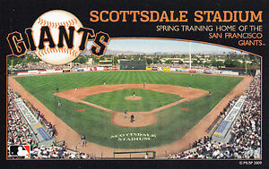 SAN-FRANCISCO-GIANTS-SPRING-TRAINING-BASEBALL-STADIUM-POSTCARD-SCOTTSDALE-ARIZ