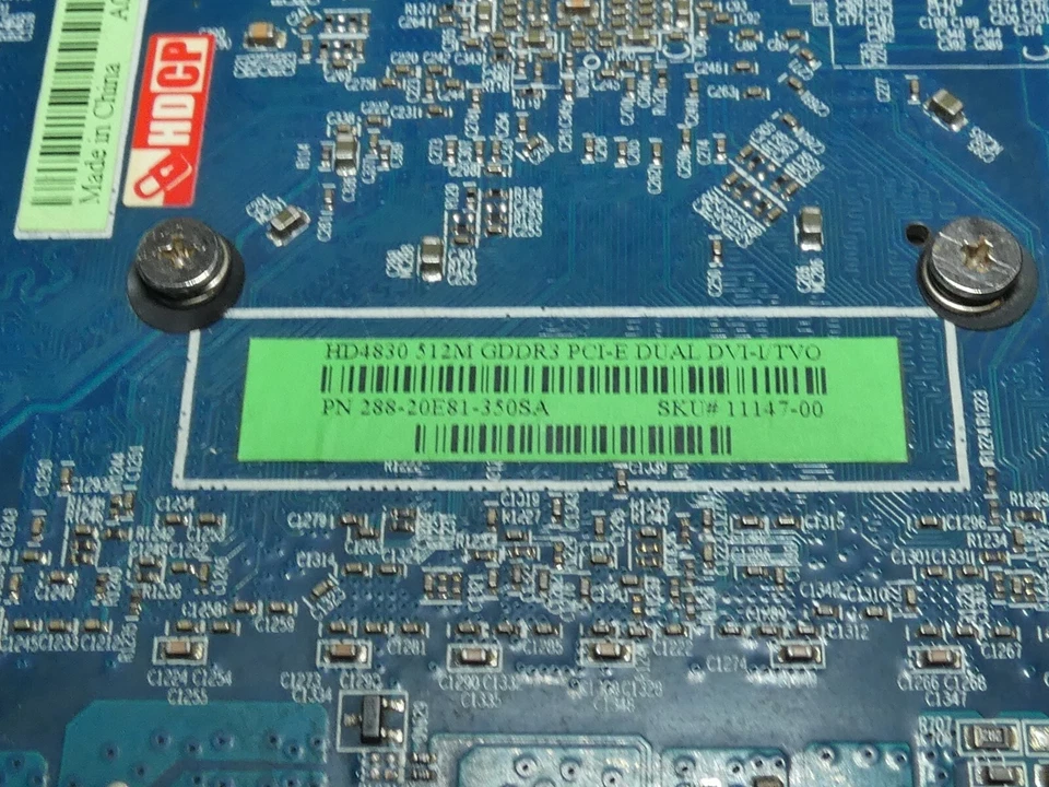 MSI ATI Radeon HD 4850 512mb x2 DVI  s-video DDR3 PCI-E GPU Graphics Card - Image 4 of 4