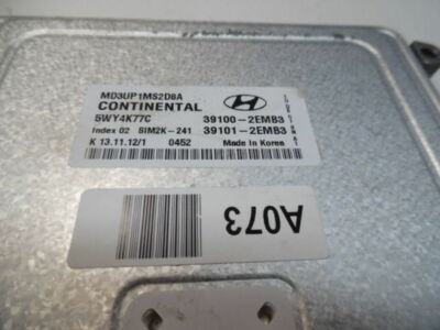 11 12 13 ELANTRA 39101-2EMB3 COMPUTER BRAIN ENGINE CONTROL ECU ECM MODULE K5595