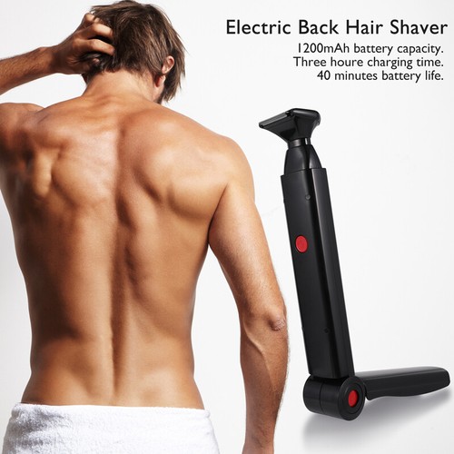 Depilación Afeitadora de Espalda Plegable con Mango Largo Ajustable para Hombres - Imagen 8 de 30