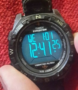 timex expedition wr100m