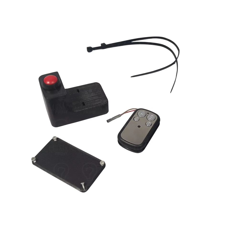 TELECOMANDO CANCELLO UNIVERSALE PER MANUBRIO 22MM MOTO APRI CANCELLO PULSANTE - Imagen 2 de 4