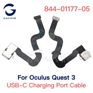 USB-C DC Jack Flex câble pour Meta Oculus Quest 3 VR Réparation de remplacement de casque