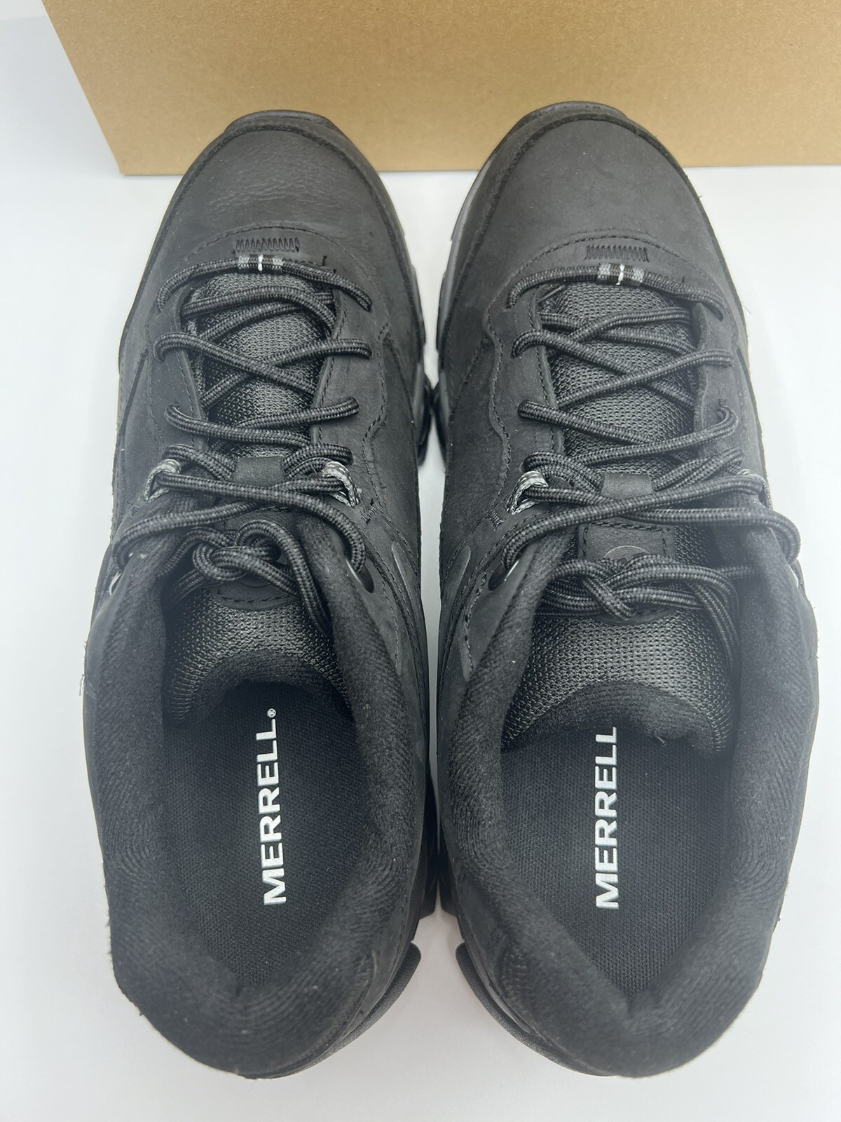 Scarpe Merrell Uomo Taglia 10 MOAB ADVENTURE 3 Nero Noir Escursionismo Vibram J003805