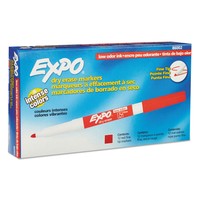 Expo Low Odor Dry Erase Marker Fine Point Red Dozen 86002 on sale Expo Low Odor Dry Erase Marker Fine Point Red Dozen 86002 on sale