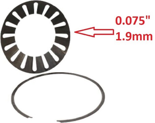 Spring-Disk, Snap-Ring&Hub, Borg Warner T-35/66, 1962-Up. 8122463 4486217 29218E - Picture 4 of 5