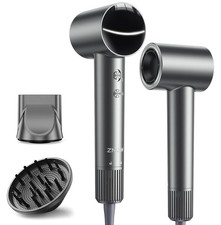 Hair Dryer, High-Speed Ionic Quiet Blow Dryer with 160,000 RPM Brushless Motor