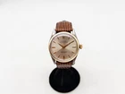Vintage $8000 ROLEX OYSTER PERPETUAL 34mm 14k Yellow Gold SS Mens Watch SERVICED
