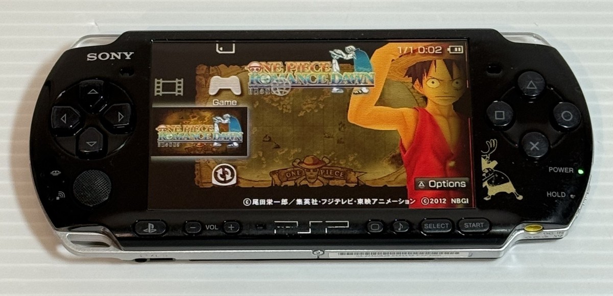PSP-3000 本体 ワンピース In 2012, Sony introduced a limited edition One Piece PSP bundle