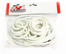 Gottlieb Sunset Pinball Machine Replacement Repair Rubber Ring Kit White