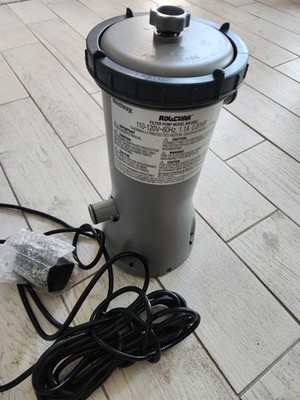 Bestway Flowclear 1000 Gallons per Hour  Swimming Pool Filter Pump Intex Coleman