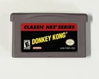 Donkey Kong Classic NES Series (Nintendo Game Boy Advance, 2004) Cartridge Only