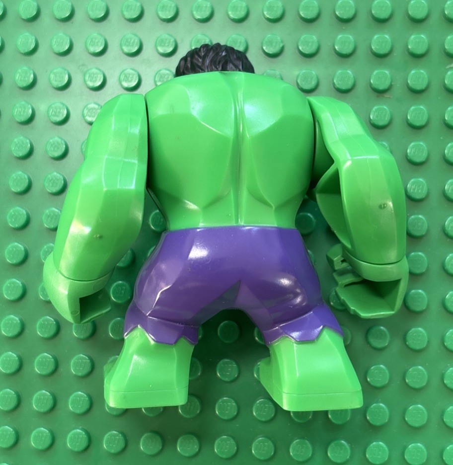 LEGO Marvel HULK *76018* sh095 Big Minifig Purple Pants Authentic