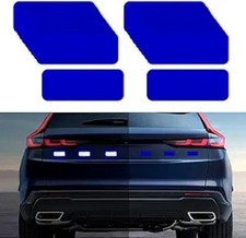 20PCS Blue Warning Reflective Stickers, Waterproof Self-Adhesive D Color: Blue