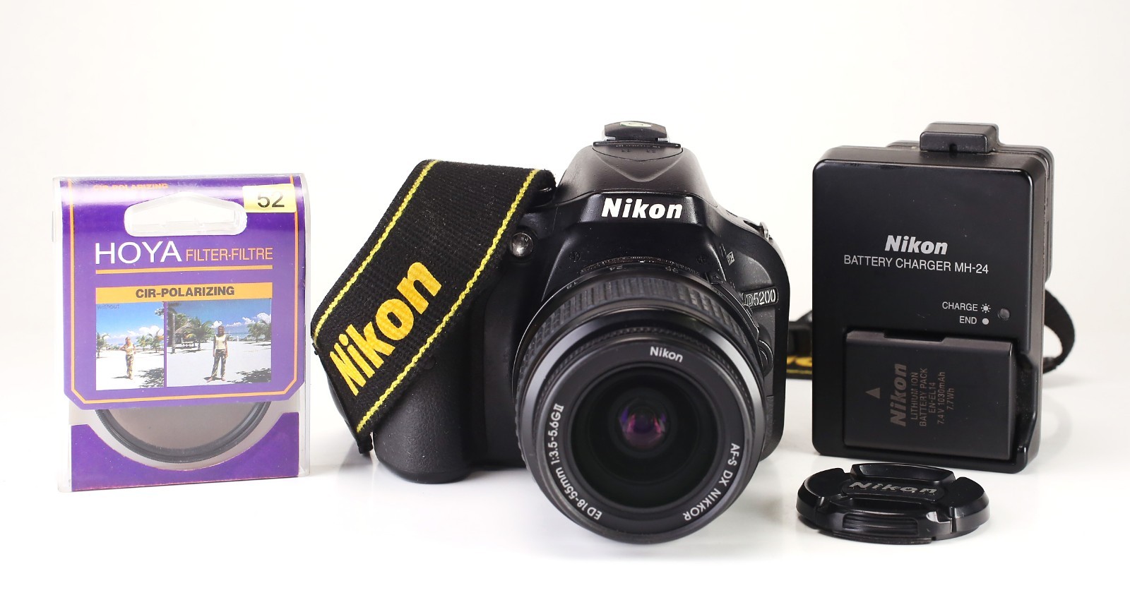 Nikon D5200 Camera &AF-S 18-55mm G II Lens Kit Refurbished +12 Month Guarantee