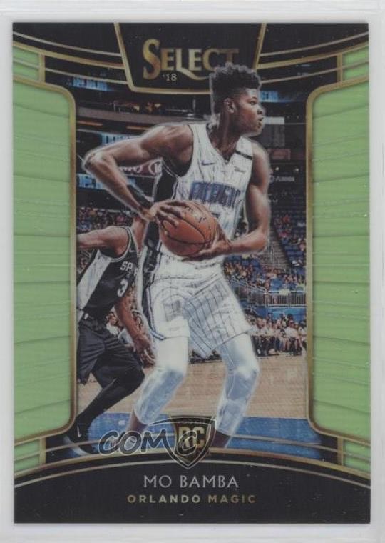 2018-19 Panini Select Concourse Neon Green Prizm 56/75 Mo Bamba #55 5xx