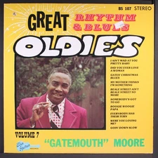 GATEMOUTH MOORE: great rhythm & blues oldies, vol. 7 BLUES SPECTRUM 12" LP