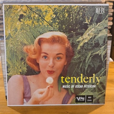 OSCAR PETERSON - Tenderly 1956 Verve Records MONO Vinyl LP NEAR MINT MGV-2046
