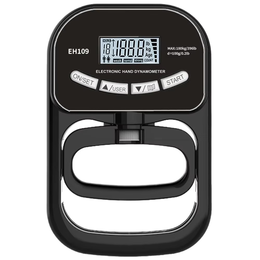 Digital Hand Dynamometer Hand Grip Strength Trainer Battery Operated Hand Grip S