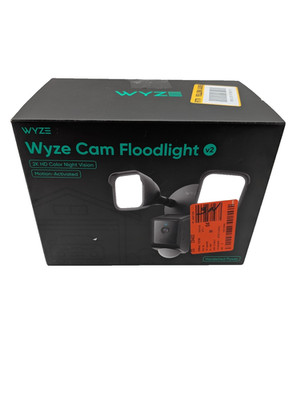 Wyze Cam Floodlight V2 Motion-activated Hardwired WYZECFL2BL