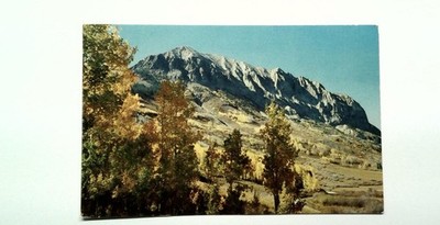 Gothic Mountain Colorado Autumn View Photochrome Postcard c1960s Scenic View UNP