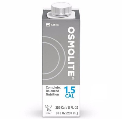 Abbott Osmolite 1.5 Cal Formula Case of 24 Unflavored 8 Ounce Cartons