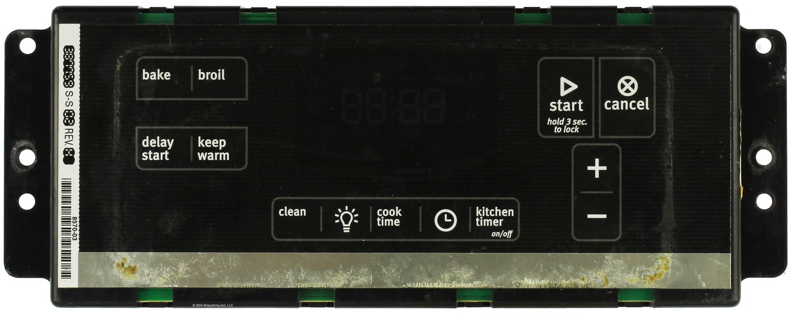 Whirlpool WPW10477075 Oven Control Board Replacement - Black-image
