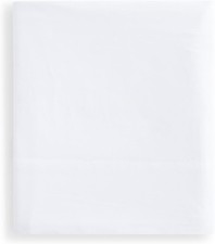 Luxury Cotton Percale Fitted Sheet King White