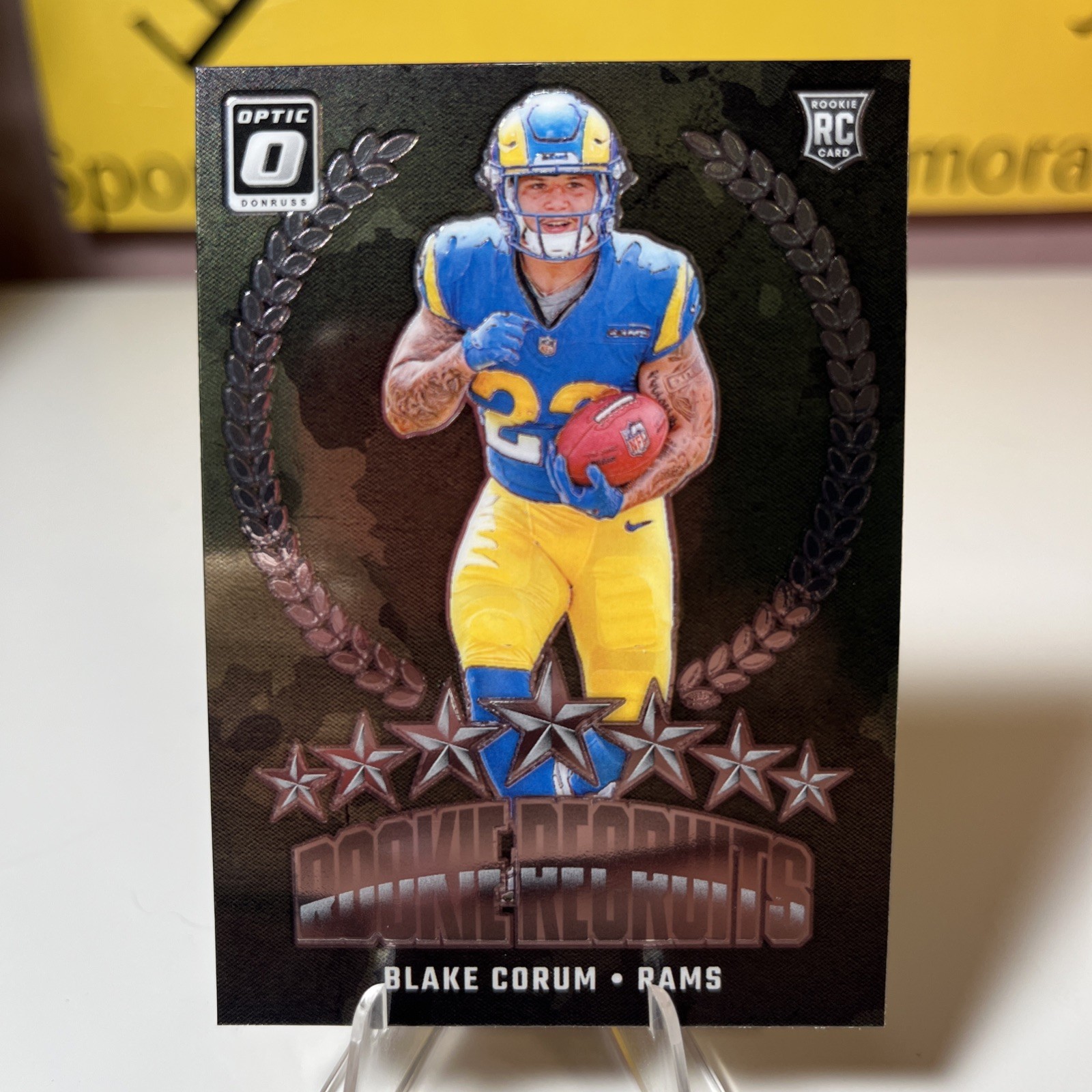 2024 Panini Donruss Optic - Rookie Recruits Blake Corum #16 (RC)