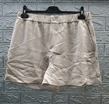 New Varley Sarka High Rise Shorts Prinstine Taupe Size Large