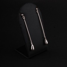 Georg Jensen Sterling Ohrringe # 660A. Silber. Feier. V. Torun. 20001651