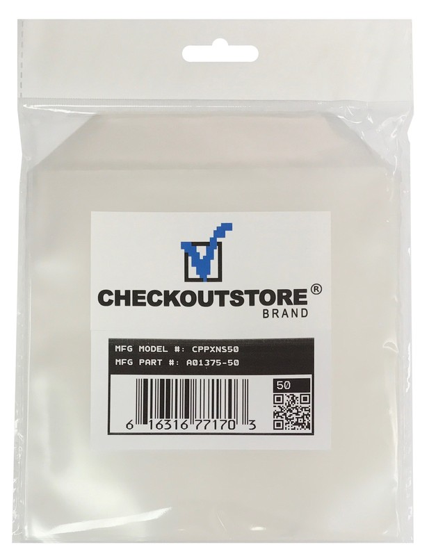 2000 CheckOutStore Stamp & Die & Stencil Clear Storage Pockets (6 x 6)